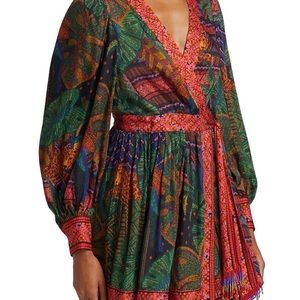 Farm Rio Forest Tapestry Wrap
Mini Dress